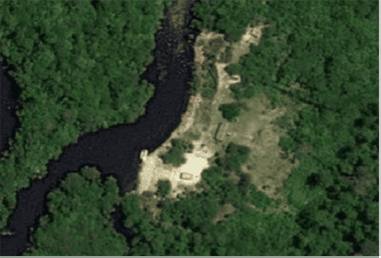 Foto da comunidade Uruburetama via satélite